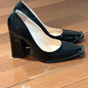 Asos patent pumps